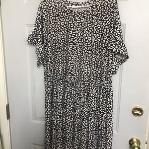 Leopard print dress